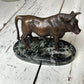 Bronze Bull - The White Barn Antiques