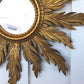 Large Wood Sunburst Mirror SB04 - The White Barn Antiques