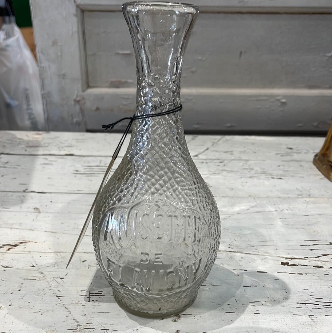 Anisette Carafe - Glass Carafe - The White Barn Antiques