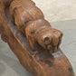 Vendage Table with Carved Detail - The White Barn Antiques