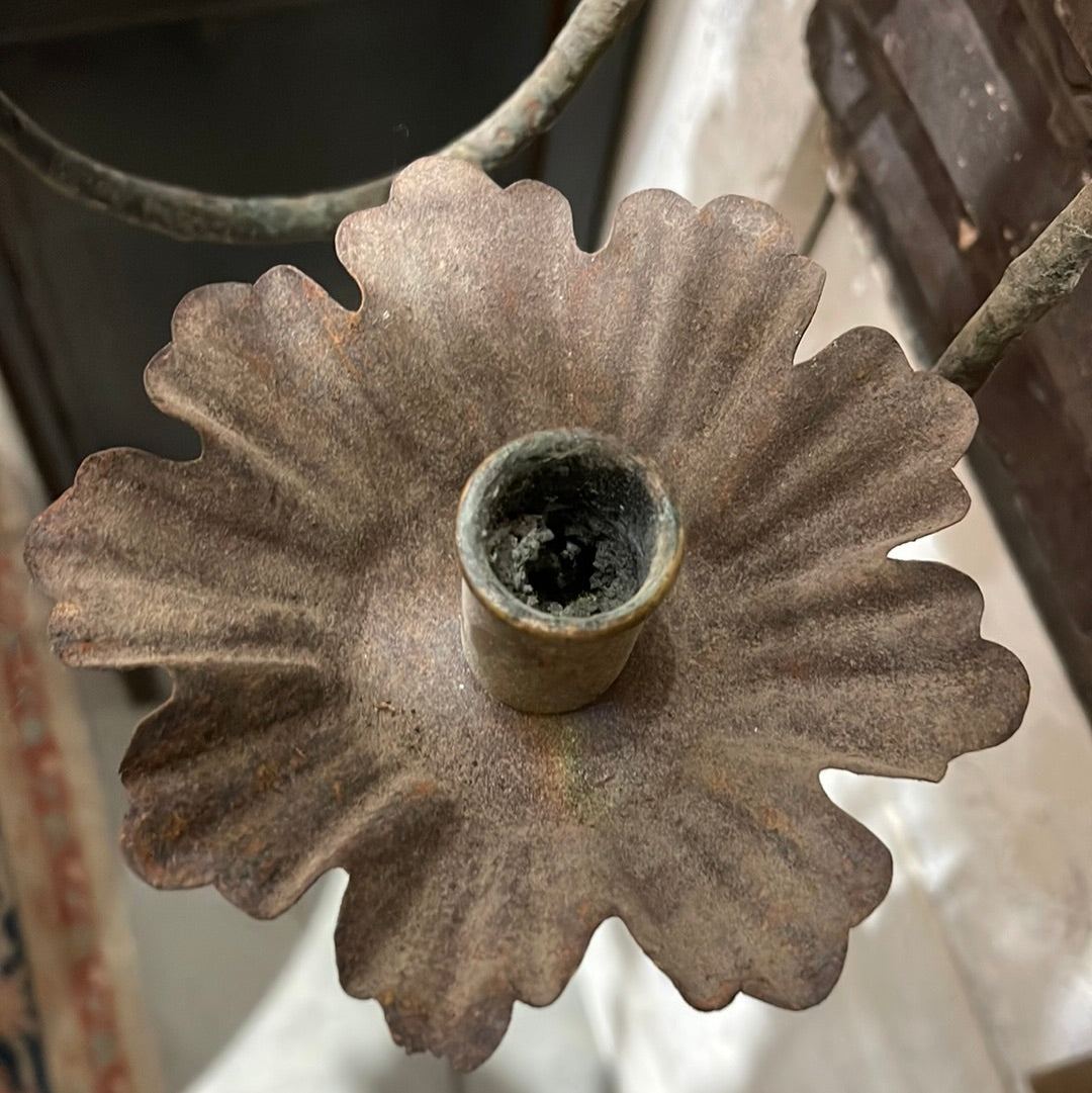 Wooden Sconce - The White Barn Antiques
