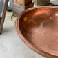 Large Copper Champagne Bowl with Handles - The White Barn Antiques