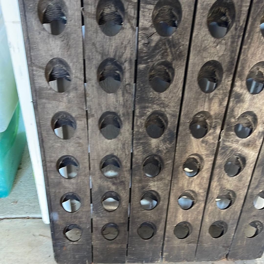 Wine Bottle Drying Board - The White Barn Antiques