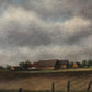 Painting of Field Scene - The White Barn Antiques