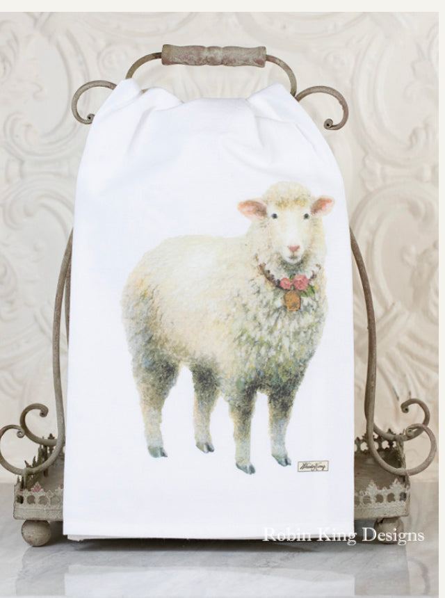 Flour Sack Towel - ROBIN KING DESIGNS - The White Barn Antiques