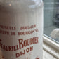 Vintage Mid 20th Century French Stoneware Prunelle De Bourgogne Liquor Bottle - The White Barn Antiques
