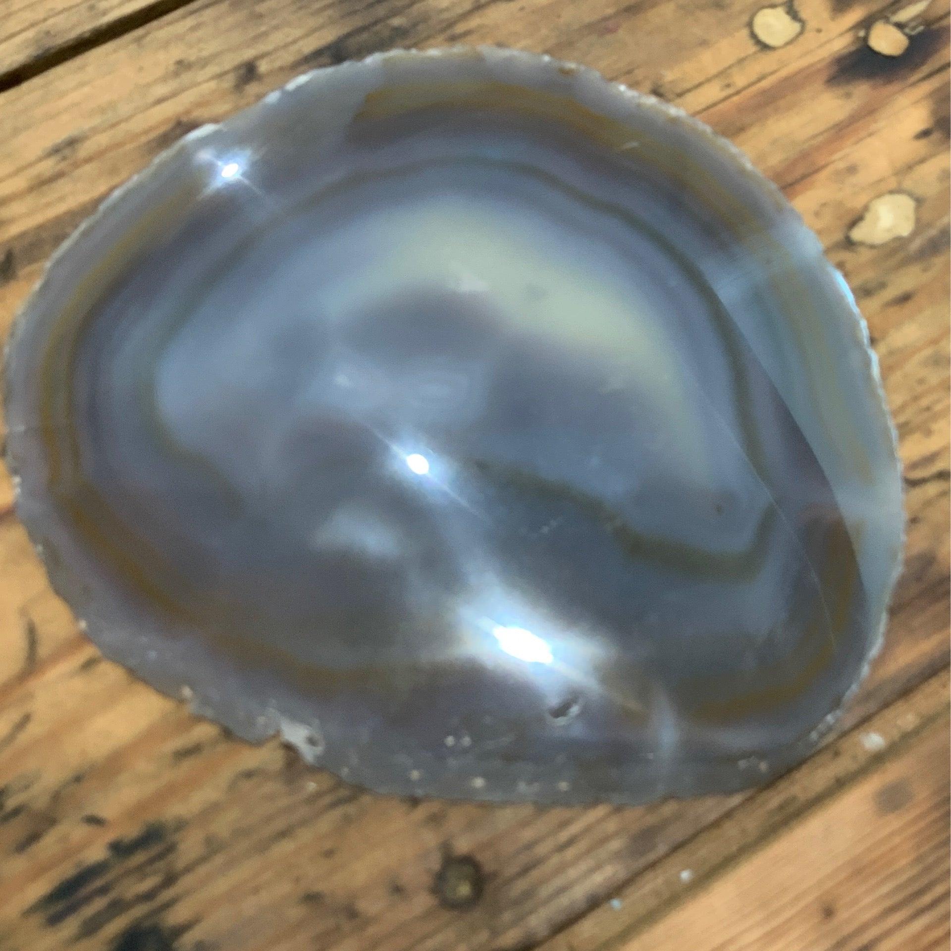 Agate Slice - The White Barn Antiques