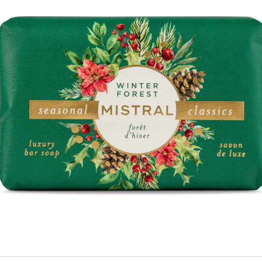 Winter Forest Bar Soap - The White Barn Antiques
