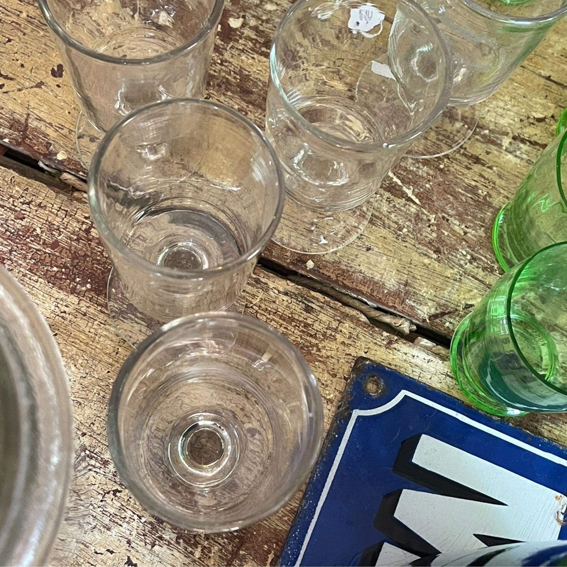Wedding Souvenir Bubble Glass - The White Barn Antiques
