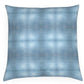 The Blues Plaid Luxury Decorative Throw Pillow 24" x 24" - The White Barn Antiques