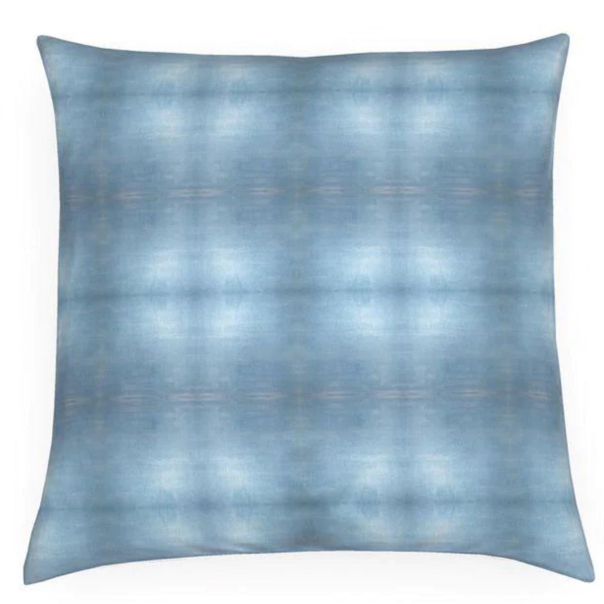 The Blues Plaid Luxury Decorative Throw Pillow 24" x 24" - The White Barn Antiques