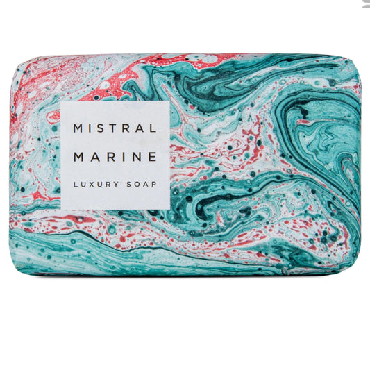 Marine Bar Soap by Mistral Marble Collection - The White Barn Antiques