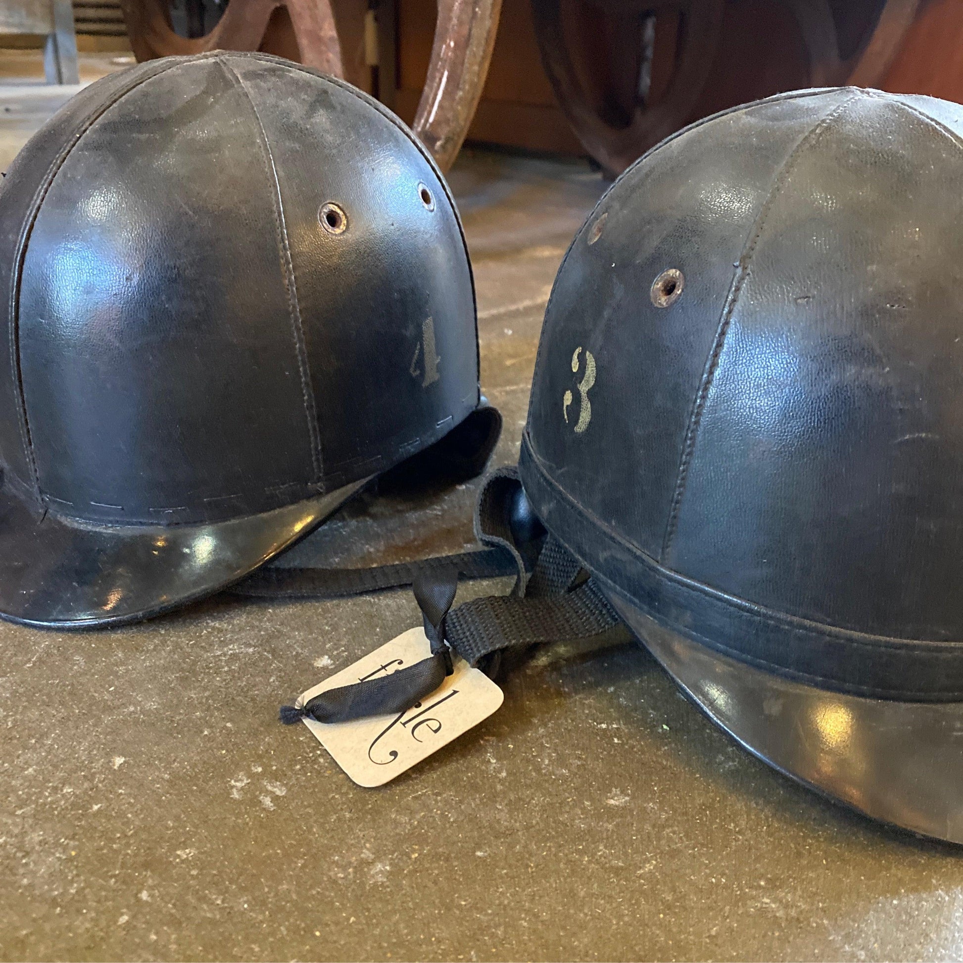 Riding Helmet - The White Barn Antiques