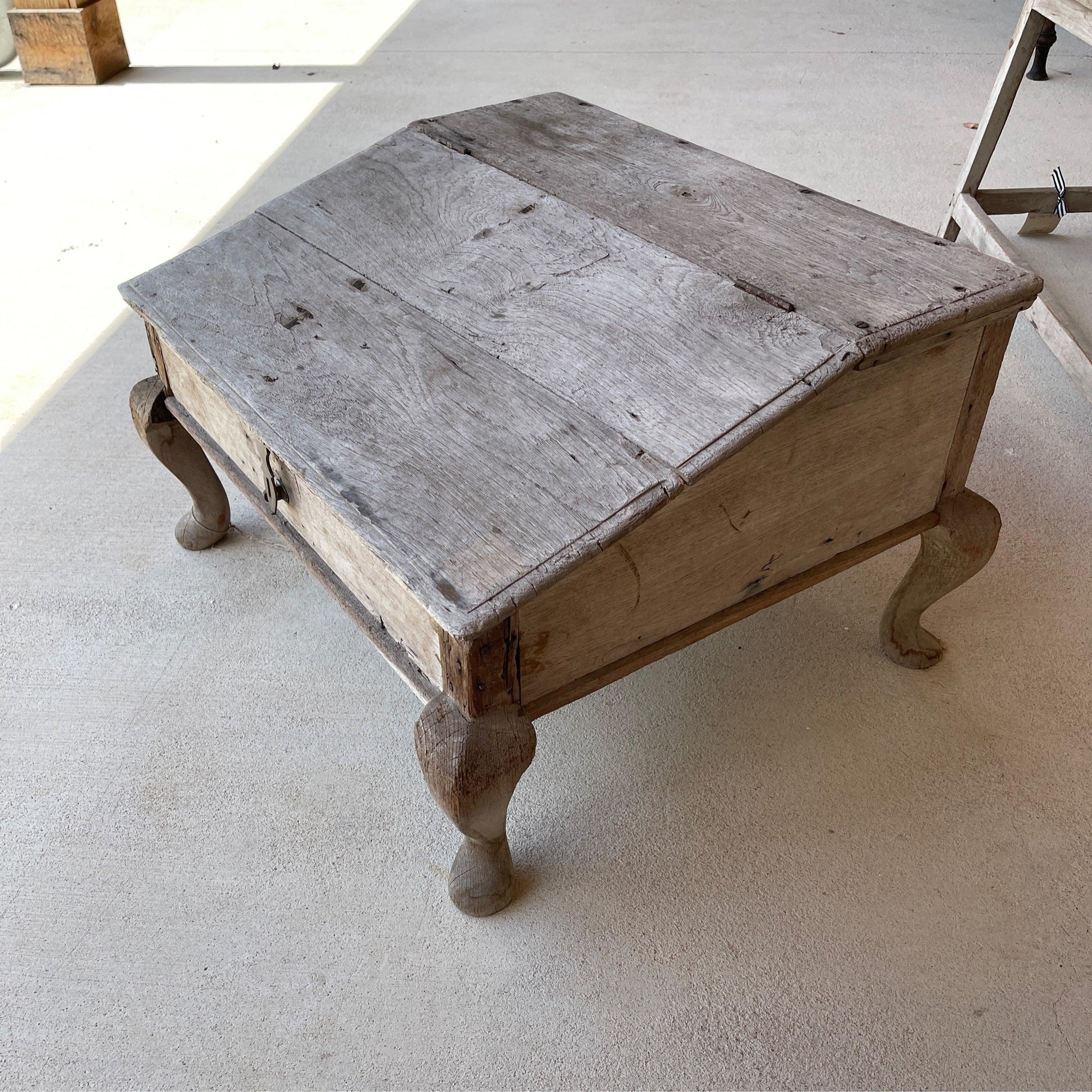 Small Countertop Writing Desk - The White Barn Antiques